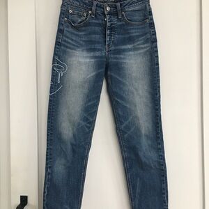 American Eagle Embroidered Jeans